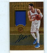 ENES KANTER 2017-18 Panini Opulence Golden Autograph Memorabila Relic #D /49