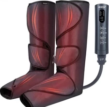 CINCOM Leg Massager For Circulation And Pain Relief Heat Compression Open New