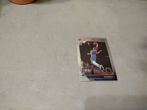 2019 20 NBA Hoops Premium Stock Basketball RJ Barrett Rookie Card 201 