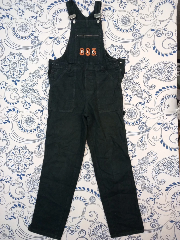 883 POLICE MOTORCYCLE PETTORINA SALOPETTE TG M MADE IN ITALY BLACK PLC RARISSIMA - Imagen 2 de 4