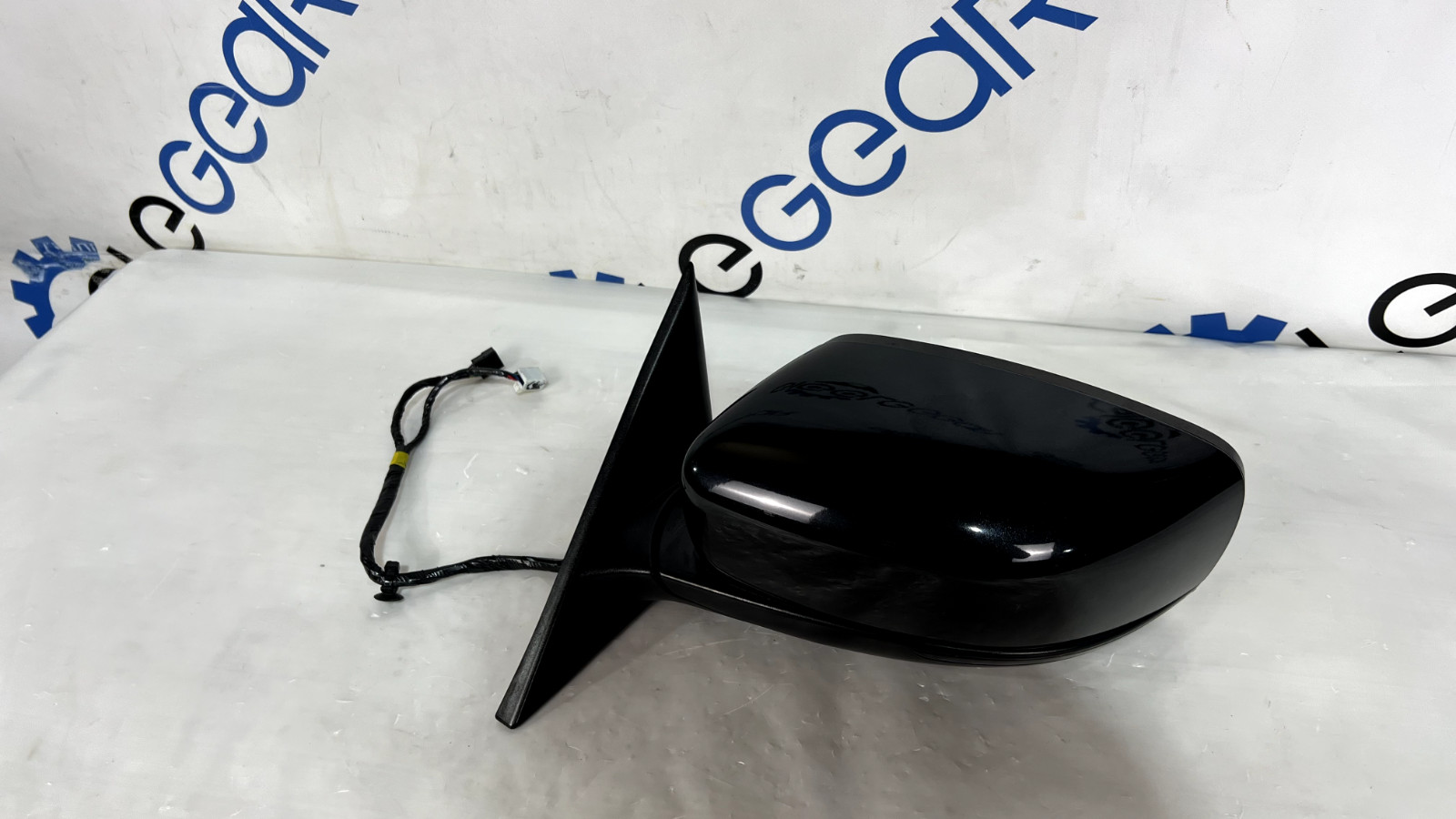 ⭐ 14-17 Maserati Quattro Left Driver Side Door Mirror Glass Assembly White Oem