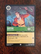Disney Lorcana: Rise of the Floodborn - Gaston - 83/204 - Cold Foil