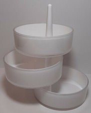 UMBRA DESIGN JASON NTP Plastic Tower Container Object Holder Vintage cm 22