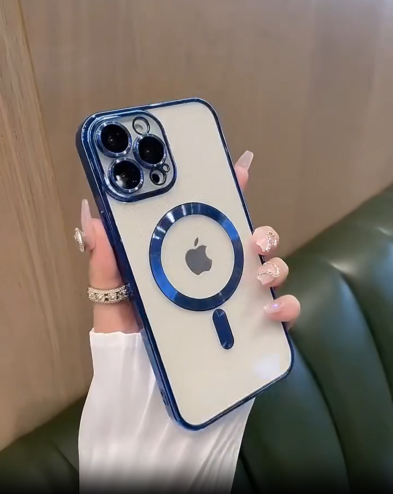 iPhone protective silicone cover case with magnet for Pro Max 11 12 13 14
