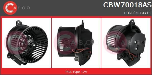 Pulseur d'air habitacle premium en cuivre robuste pour Peugeot 605