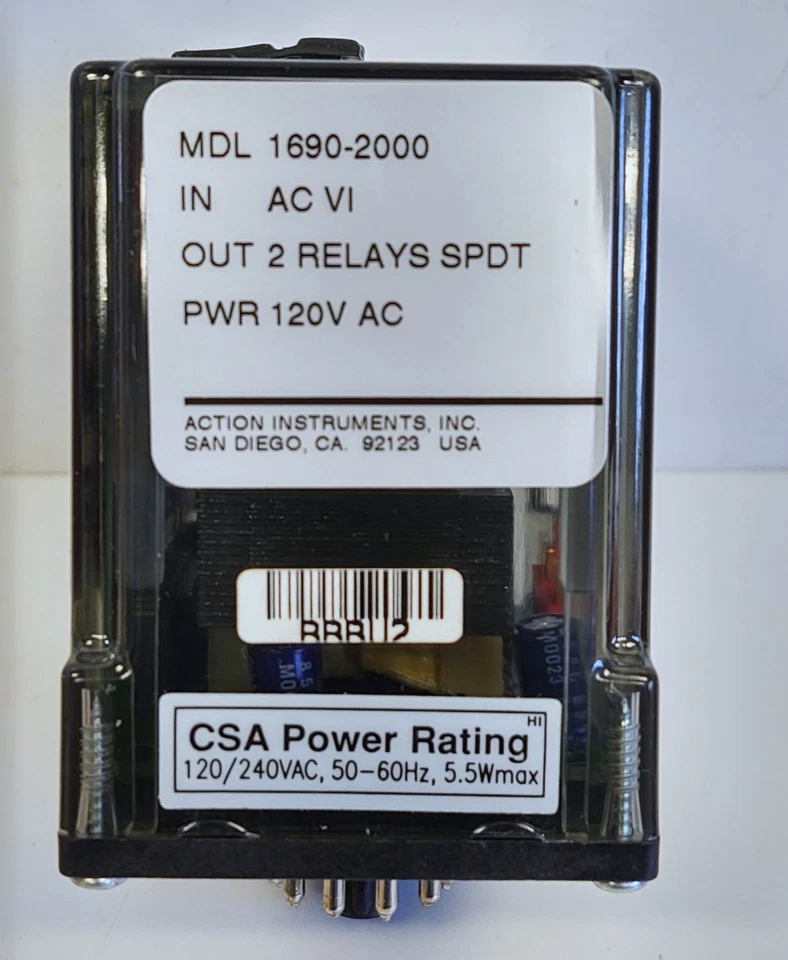 Action Instruments 1690-2000 Limit Relay - Image 3 of 4