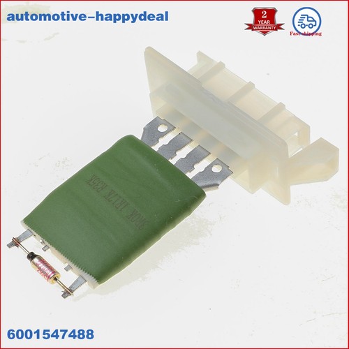 HEATER BLOWER MOTOR RESISTOR FOR DACIA DUSTER (2010on) 6001547488 eBay