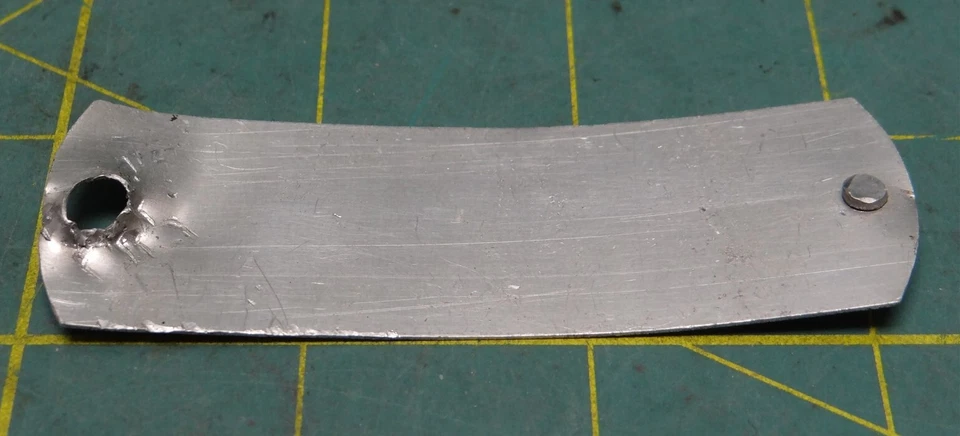 Vintage Royal Vacuum P.A. Placa de identificación modelo Geier 3-1/8" X 1" Foto 3 de 4