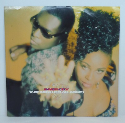 Inner City   That Man (Hes All Mine) Vinyl 12'' Single Stereo UK 1990 House 45RPM