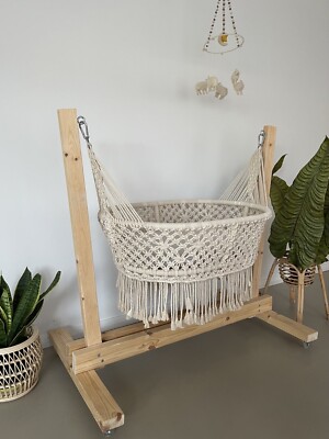 macrame bassinet