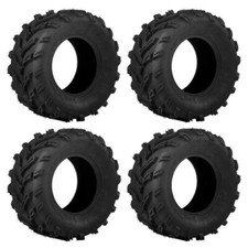 4 New ATV UTV Tires 26x9-12 26x9x12 Front & 26x11-12 26x11x12 Rear 6PR Mud
