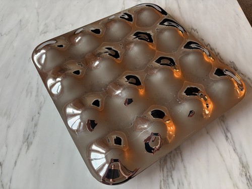 ALESSI Fruitscape Fruit Bowl Plate Tray Stainless Steel Stefano Giovannoni 2003