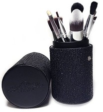 MAKEUP BRUSH SET PROFESSIONAL 10 PIECE COSMETIC TOOL KIT WITH KABUKI  CONCEALER
