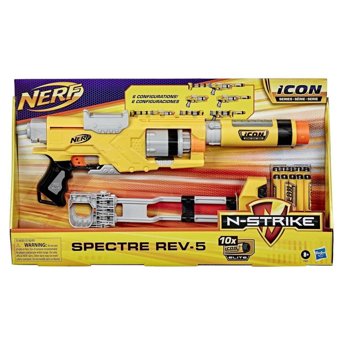 NERF N-Strike Icon Series Spectre Rev-5 Blaster - New | eBay