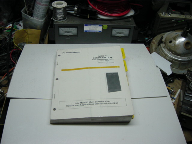 USED VINTAGE MOTOROLA  COMPA STATION  MANUEL