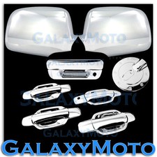 05-12 Chevy Coloradocanyon Chrome Mirror4 Doorno Khtailgate Handlegas Cover