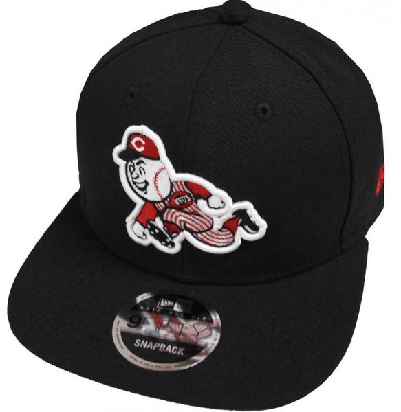 New Era Cincinnati Reds Cooperstown Snapback Cap Black 9Fifty Limited Edition-image