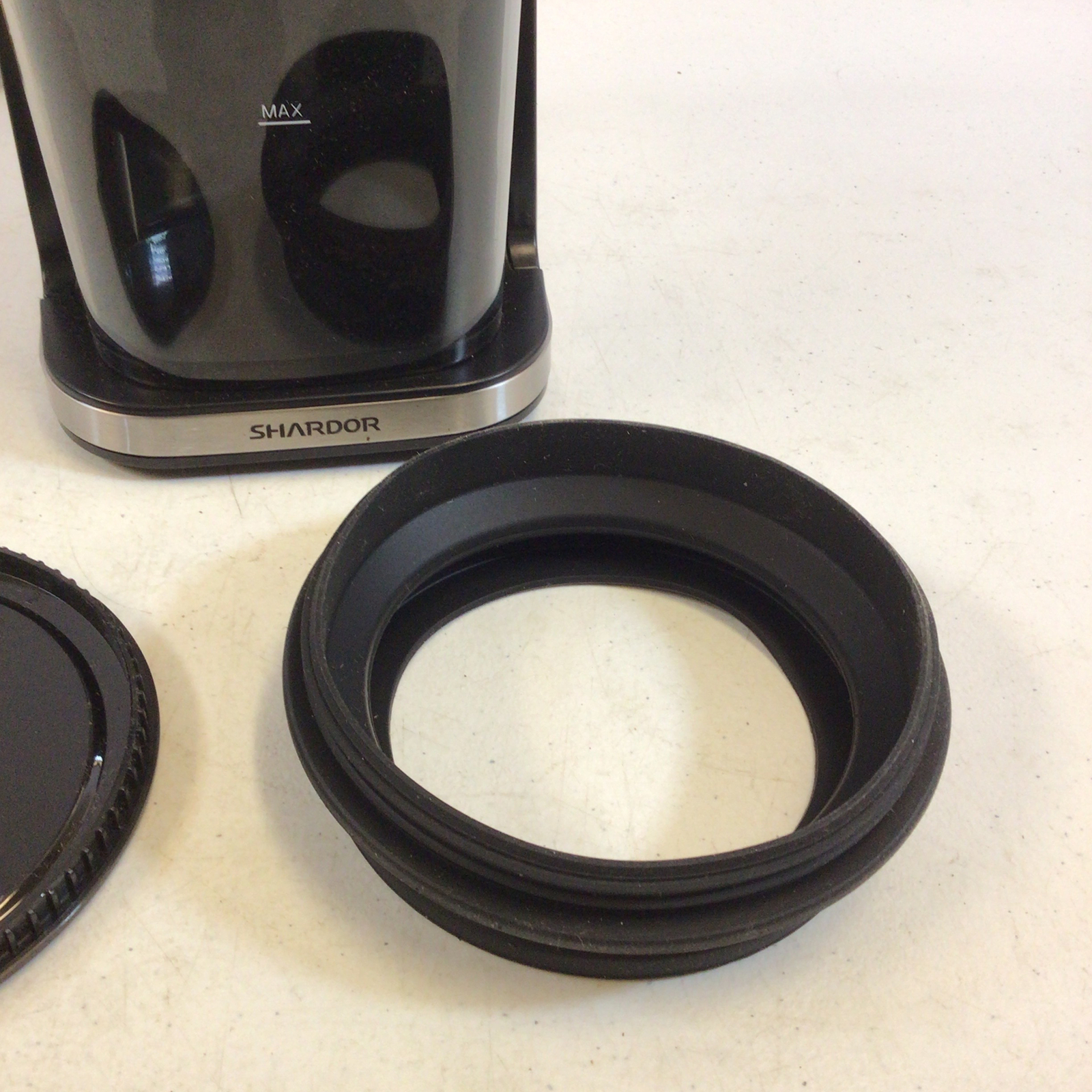 Shardor BDCG018 Silver Black Corded Electric Espresso Coffee Grinder