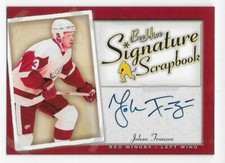 05/06 BEEHIVE SIGNATURE SCRAPBOOK AUTOGRAPH Hockey (#SSAA-SSZP) U-Pick From List