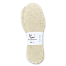Sonia Originelli Insole Natural 4mm Wool Felt Shoes New