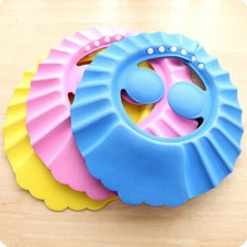 New Adjustable Kids Baby Shampoo Bath Bathing Shower Cap Hat Wash Hair  