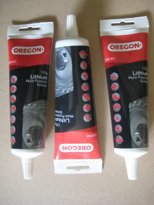 3er-Pack OREGON Getriebefett für Motorsensen Lithium 125 Gramm / -30° bis +120°