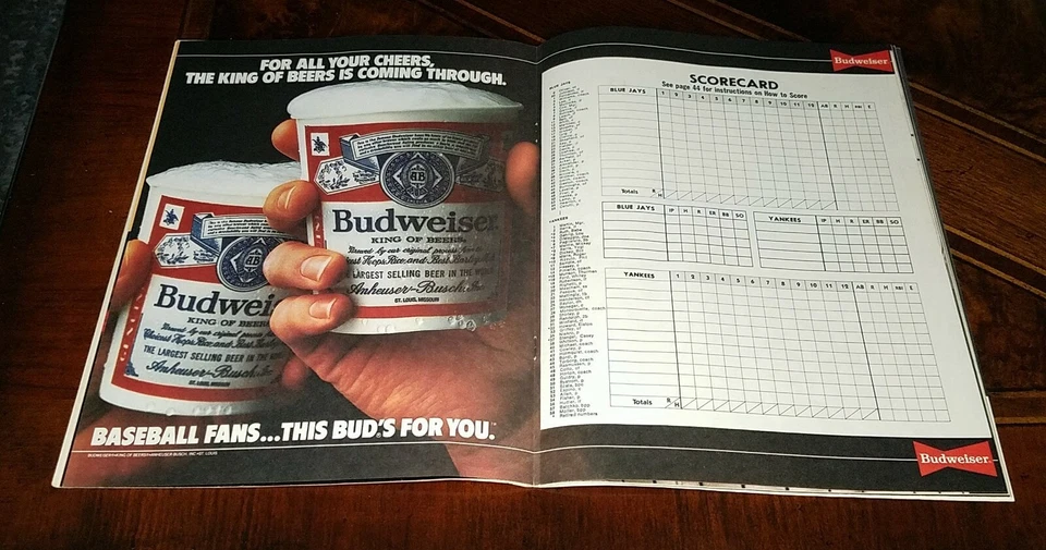 Joe DiMaggio Signed 1985 Yankees Program, Autograph, Clean Scorecard - Image 3 of 4