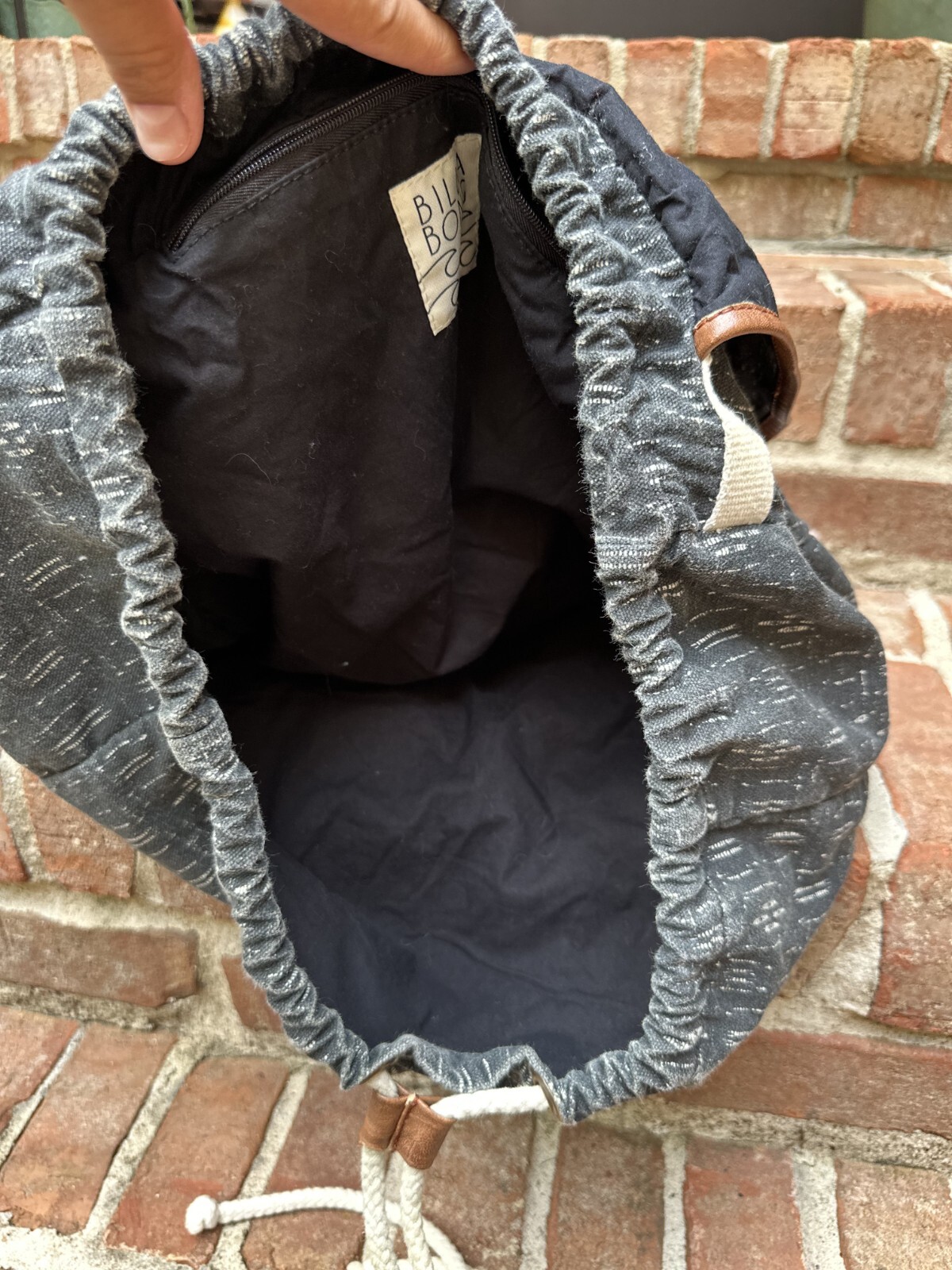 Billabong Backpack Boho Geometric Multicolor Pais… - image 3