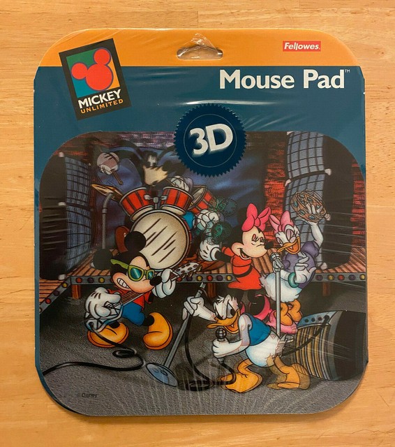 Fellowes Mickey Unlimited 3D Mouse Pad NEW & SEALED! eBay