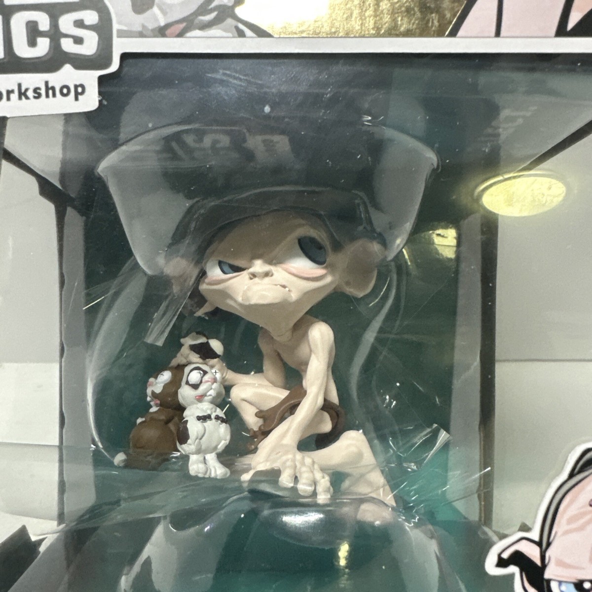 Weta Workshop Mini Epics GOLLUM w/Rabbits SDCC #19 Lord Of