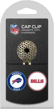 New Buffalo Bills Team Golf Ball Marker Set with 2 Golf Ball Markers