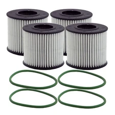 Wix XP Set of 4 Engine Motor Oil Filters For Lexus Pontiac Scion Toyota L4
