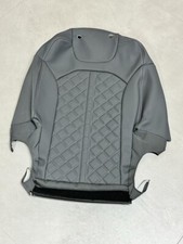 AUDI Q7 SQ7 4M SEAT COVER SPORT SEAT GREY LEATHER SEAT COVER VALCONA PLUS GEN...