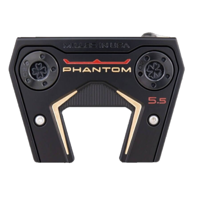 SCOTTY CAMERON 2024 Phantom 5.5 Lucky Clover M+ Art Black