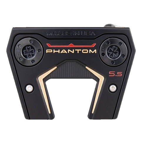 SCOTTY CAMERON 2024 Phantom 5.5 Lucky Clover M+ Art Black Finish Gold - Picture 2 of 12