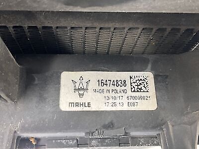 18-19 MASERATI Ghibli 3.0L Engine Cooling Radiator W/ Condenser & Cooling Fan