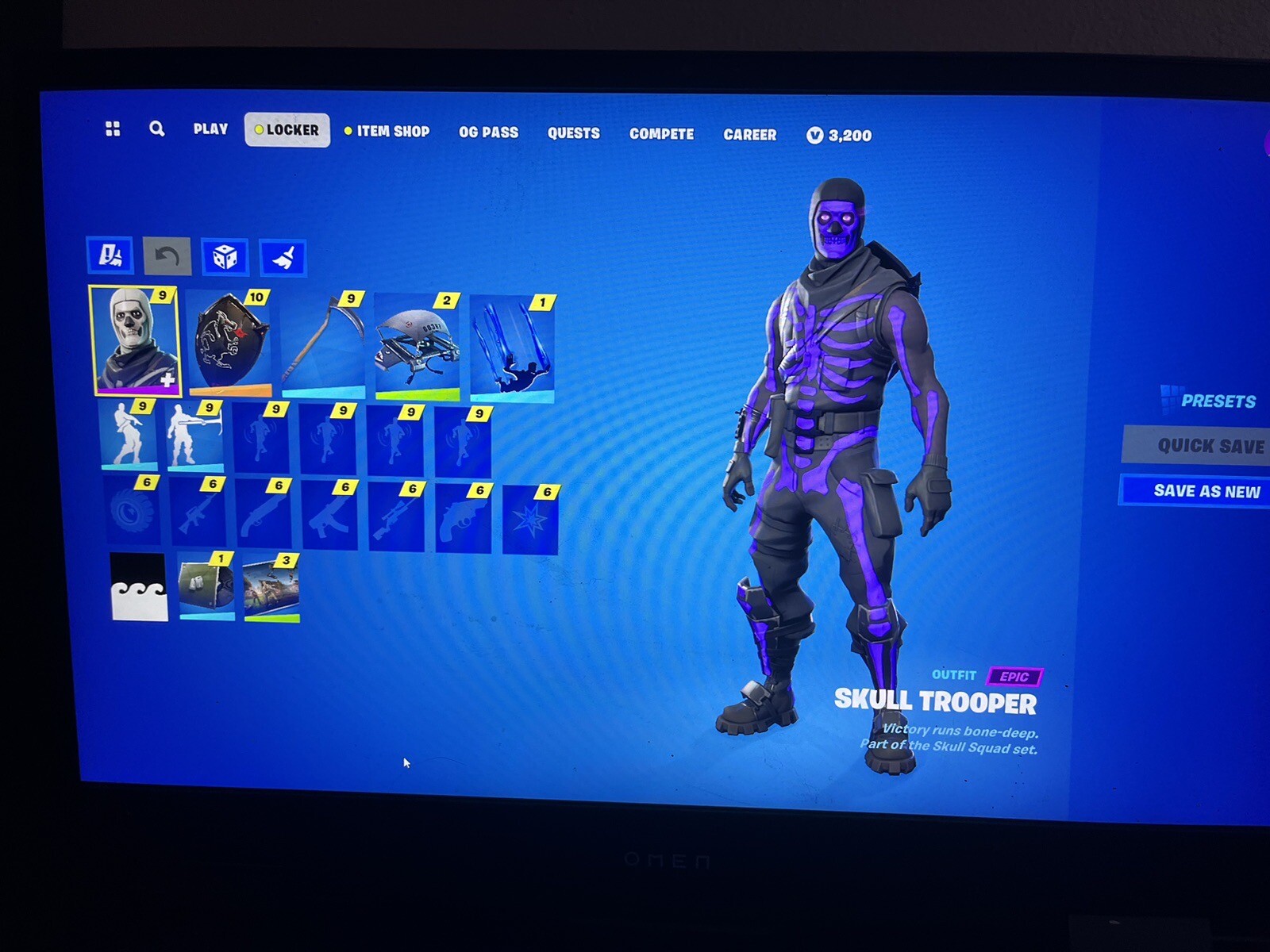 Fornite og skins 200+ Skins eBay