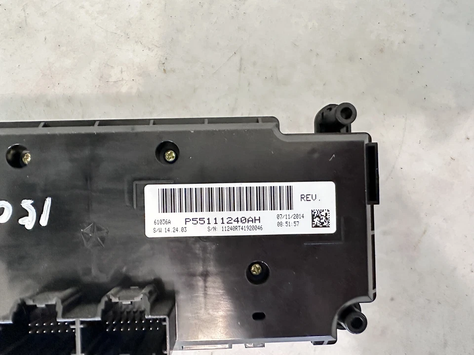 2015 Dodge Grand Caravan Ac Heater Climate Control Temperature OEM - Изображение 4 из 4