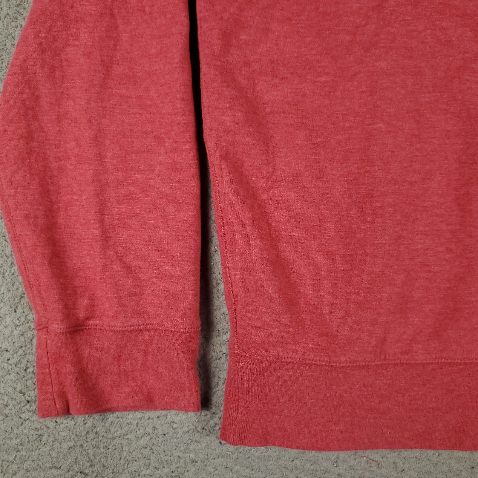 Maglione Ralph Lauren uomo taglia grande rosso pony 1 4 zip pullover felpa