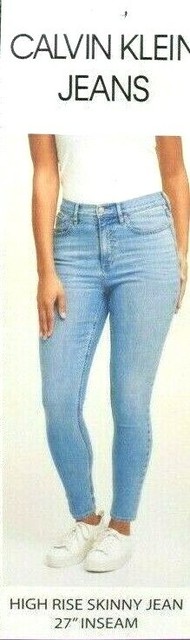 Calvin Klein Jeans Womens Ice Blue 