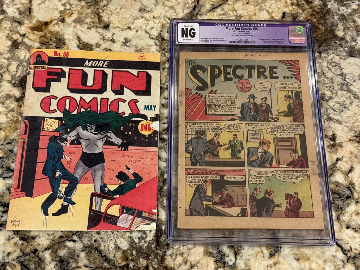 More Fun Comics #55 (DC Comics May 1940) for sale online | eBay