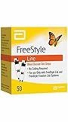 FreeStyle Lite Blood Glucose Test Strips 100ct 4/26