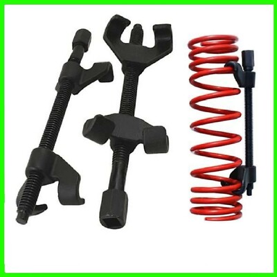 Set 2 Estrattori Ammortizzatori Molle 38 Cm Smontaggio Molla Auto Smonta Pressa - Foto 8
