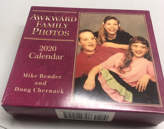 2020 Awkward Family Photos Page A Day Desk Calendar | eBay