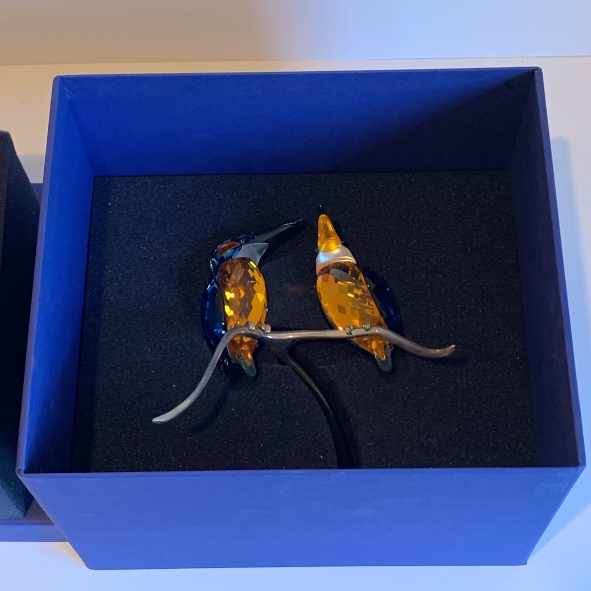スワロフスキー　プテラノドン Swarovski Crystal Figurine - Paradise Birds, Kingfishers