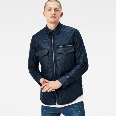 slim quilted jacket