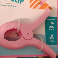 Best Brands Flamingo Towel Clip Clamp Pink for Beach Pool - MPN 0122B