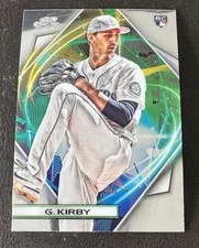2022 Topps Chrome Cosmic George Kirby Seattle Mariners #161 RC