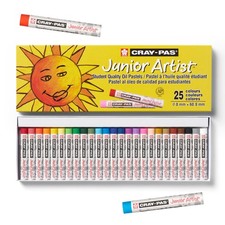 Cray-Pas Junior Artist Assorted Color Oil Pastels, Set of 25