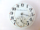 1922 ILLINOIS ELECTRIC RAILROAD POCKET WATCH MOVEMENT, 17J. Sz.16, RUNS  AS-IS — photo 5